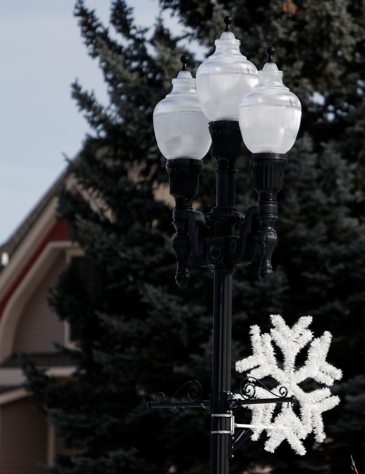 New LED street lights